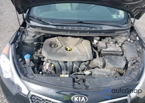 2016 Kia Forte Lx из США, поврежденный, VIN KNAFK4A64G5514118